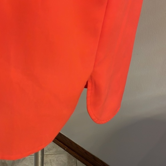 ZARA color block mini tunic dress / zipped short sleeve chic anytime dress sz L - Picture 3 of 10